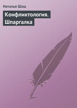 Наталья Шаш Конфликтология. Шпаргалка обложка книги