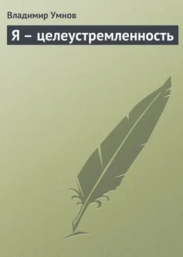 Владимир Умнов Я – целеустремленность обложка книги
