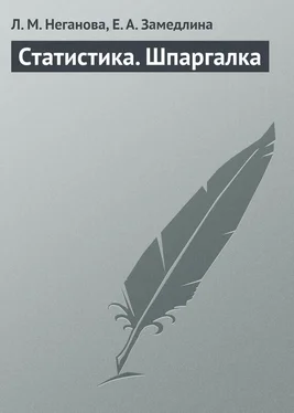 Елена Замедлина Статистика. Шпаргалка обложка книги