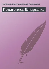 Наталия Богачкина - Педагогика. Шпаргалка