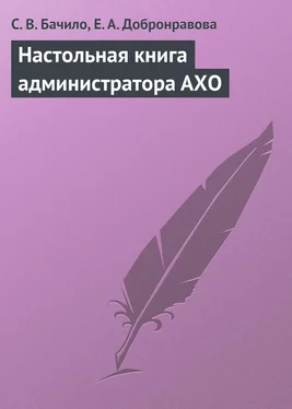 Е. Добронравова Настольная книга администратора АХО обложка книги