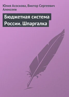 Виктор Алексеев Бюджетная система России. Шпаргалка обложка книги