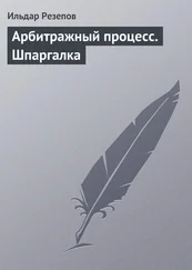 Ильдар Резепов - Арбитражный процесс. Шпаргалка