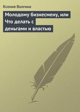 Ксения Волгина Молодому бизнесмену, или Что делать с деньгами и властью обложка книги