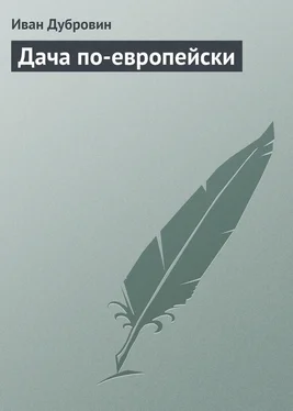 Иван Дубровин Дача по-европейски обложка книги