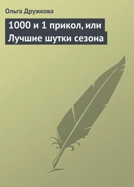 Ольга Дружкова 1000 и 1 прикол, или Лучшие шутки сезона обложка книги