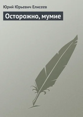 Юрий Елисеев Осторожно, мумие обложка книги