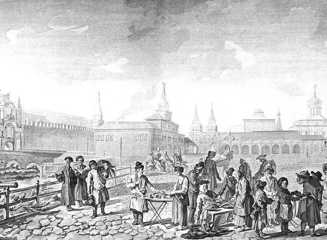 Красная площадь 1762 год Но главным подарком Елизаветы Петровны Москве стал - фото 24