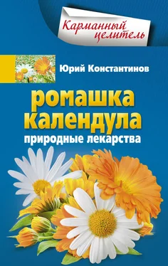 Юрий Константинов Ромашка, календула. Природные лекарства обложка книги