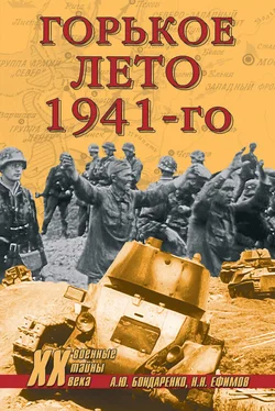 Николай Ефимов Горькое лето 1941-го обложка книги