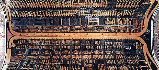 Рис В11 Египетский зодиак фивского типа из гробницы фараона Рамзеса VI в - фото 11