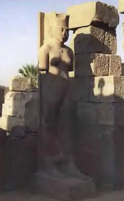 В Карнакском храме Фотография 2002 года В Карнакском храме Рисунок - фото 226