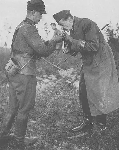Маннергейм на реке Свири 8 сентября 1941 года 1 сентября финская армия вышла к - фото 7