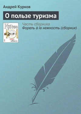 Андрей Курков О пользе туризма обложка книги