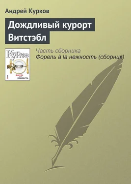 Андрей Курков Дождливый курорт Витстэбл обложка книги