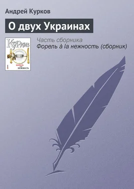 Андрей Курков О двух Украинах обложка книги