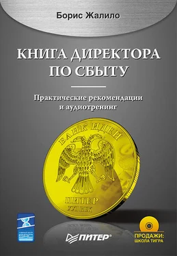 Борис Жалило Книга директора по сбыту обложка книги