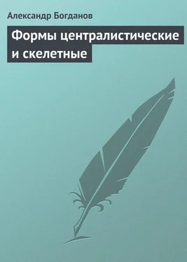 Александр Богданов Формы централистические и скелетные обложка книги