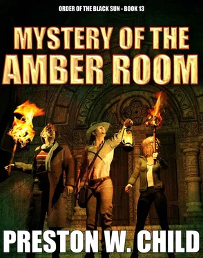 Preston Child Mystery of the Amber Room обложка книги