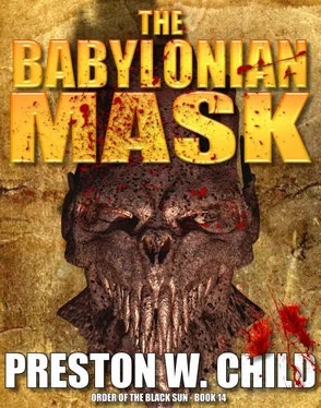 Preston Child The Babylonian Mask обложка книги