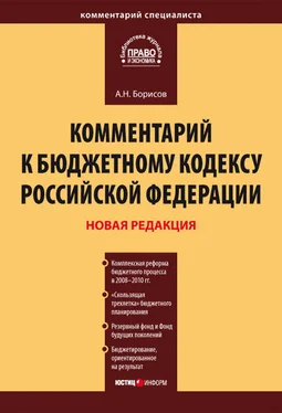 Александр Борисов Комментарий к Бюджетному кодексу Российской Федерации обложка книги