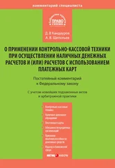 Александр Щепотьев - Комментарий к Федеральному закону «О применении контрольно-кассовой техники при осуществлении наличных денежных расчетов и (или) расчетов с использованием платежных карт» (постатейный)