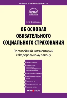 Евгения Широкова Комментарий к Федеральному закону от 16 июля 1999 г. № 165-ФЗ «Об основах обязательного социального страхования» (постатейный) обложка книги