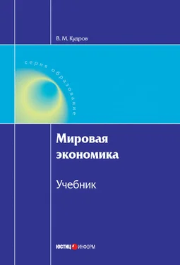 Валентин Кудров Мировая экономика обложка книги