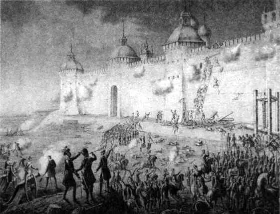 Осада ТроицеСергиева монастыря поляками 1608 год Среди осаждавших были и - фото 16