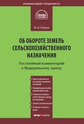 Михаил Петров - Комментарий к Федеральному закону от 24 июля 2002 г. №101-ФЗ «Об обороте земель сельскохозяйственного назначения» (постатейный)