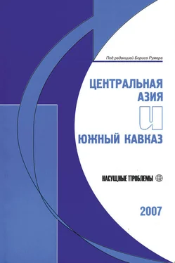 Борис Румер Центральная Азия и Южный Кавказ: Насущные проблемы, 2007 обложка книги