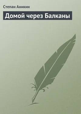 Степан Аникин Домой через Балканы обложка книги