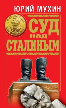 Юрий Мухин Суд над Сталиным обложка книги