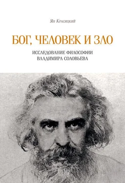 Ян Красицкий Бог, человек и зло. Исследование философии Владимира Соловьева обложка книги