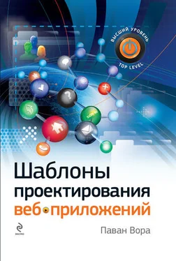 Паван Вора Шаблоны проектирования веб-приложений обложка книги