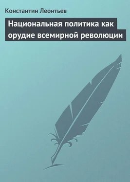 Константин Леонтьев Национальная политика как орудие всемирной революции