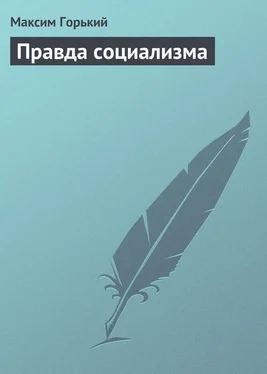 Максим Горький Правда социализма обложка книги