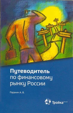 Андрей Паранич Путеводитель по финансовому рынку России обложка книги