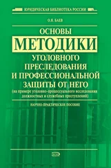 Олег Баев - Основы методики уголовного преследования и профессиональной защиты от него (на примере уголовно-процессуального исследования должностных и служебных преступлений)