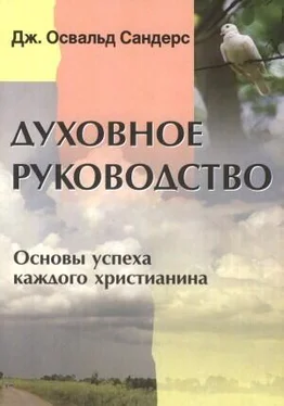 Дж. Сандерс Духовное руководство. Основы успеха каждого христианина обложка книги