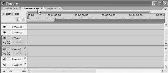 Рис24 В окне Timelineоткрыто три фильма активным является фильм Sequence02 - фото 23