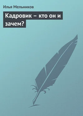 Илья Мельников Кадровик – кто он и зачем? обложка книги