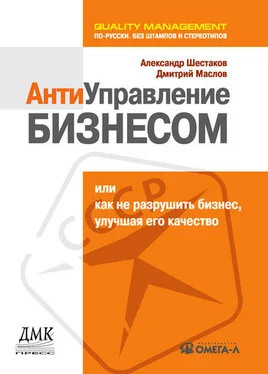 Александр Шестаков Антиуправление бизнесом, или Как не разрушить бизнес, улучшая его качество обложка книги