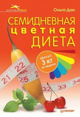 Ольга Дан Семидневная цветная диета