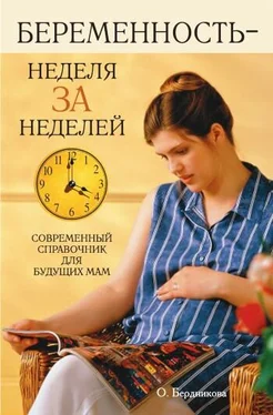 О. Бердникова Беременность – неделя за неделей. Современный справочник для будущих мам обложка книги