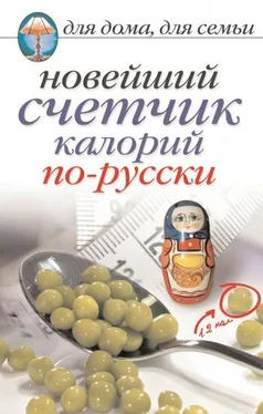 Анастасия Красичкова Новейший счетчик калорий по-русски обложка книги