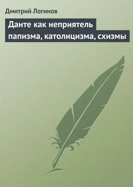 Дмитрий Логинов Данте как неприятель папизма, католицизма, схизмы обложка книги