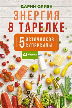 Дарин Олиен Энергия в тарелке: Пять источников суперсилы обложка книги