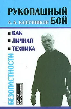 Алексей Кадочников Рукопашный бой как личная техника безопасности обложка книги