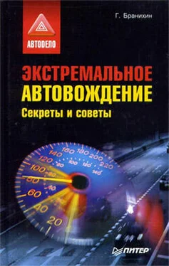 Георгий Бранихин Экстремальное автовождение.Секреты и советы обложка книги